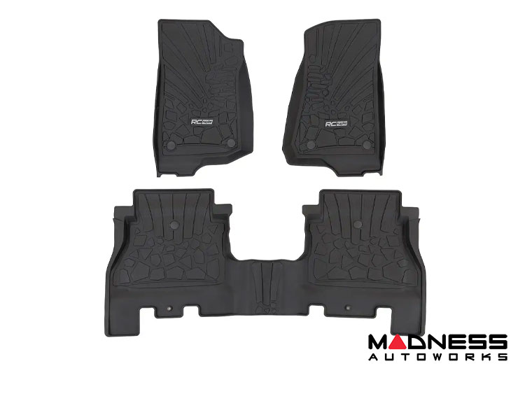 Jeep Wrangler JL Unlimited Floor Liners - Flex Fit - Front & Rear